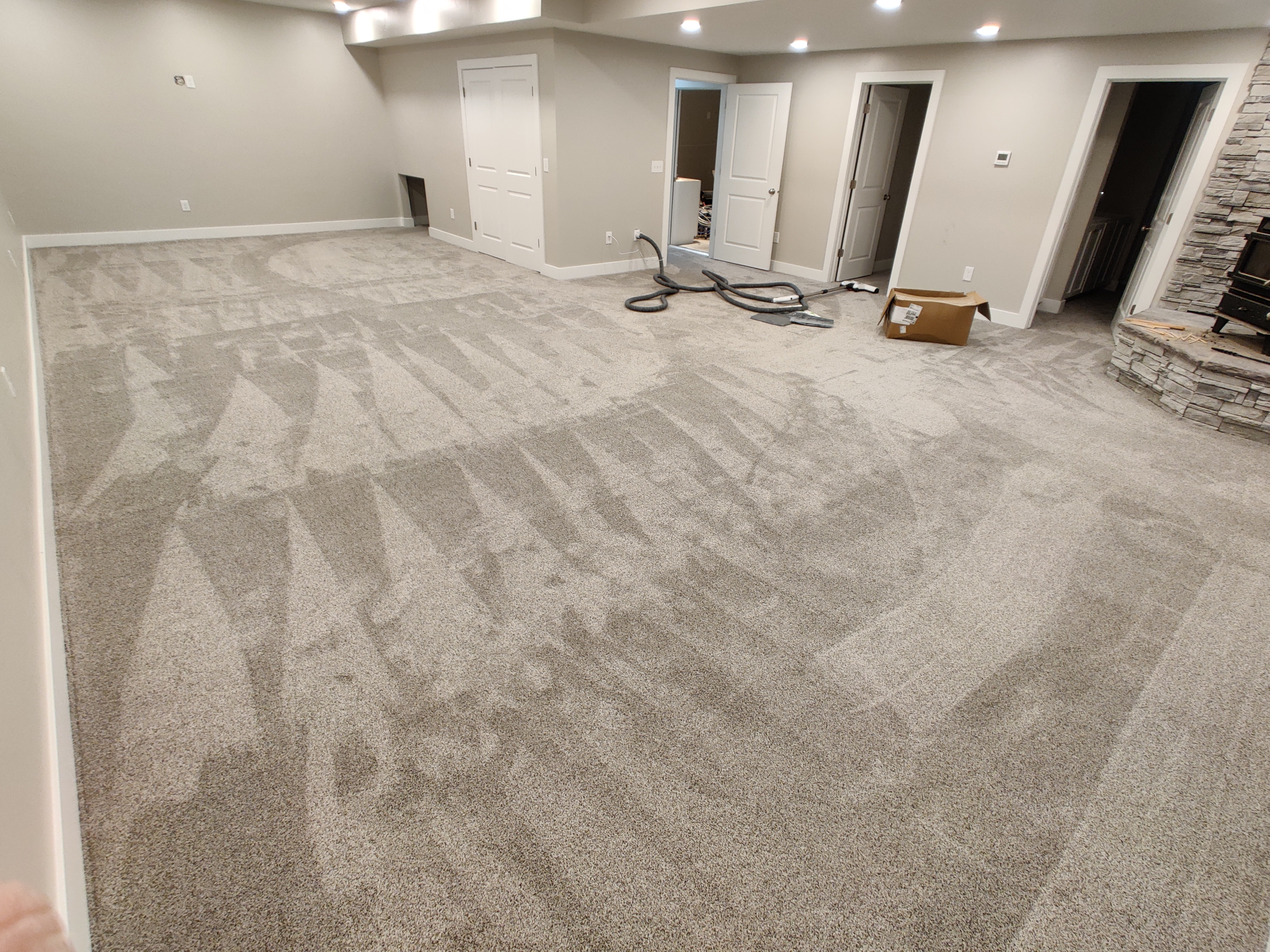 Basement family room