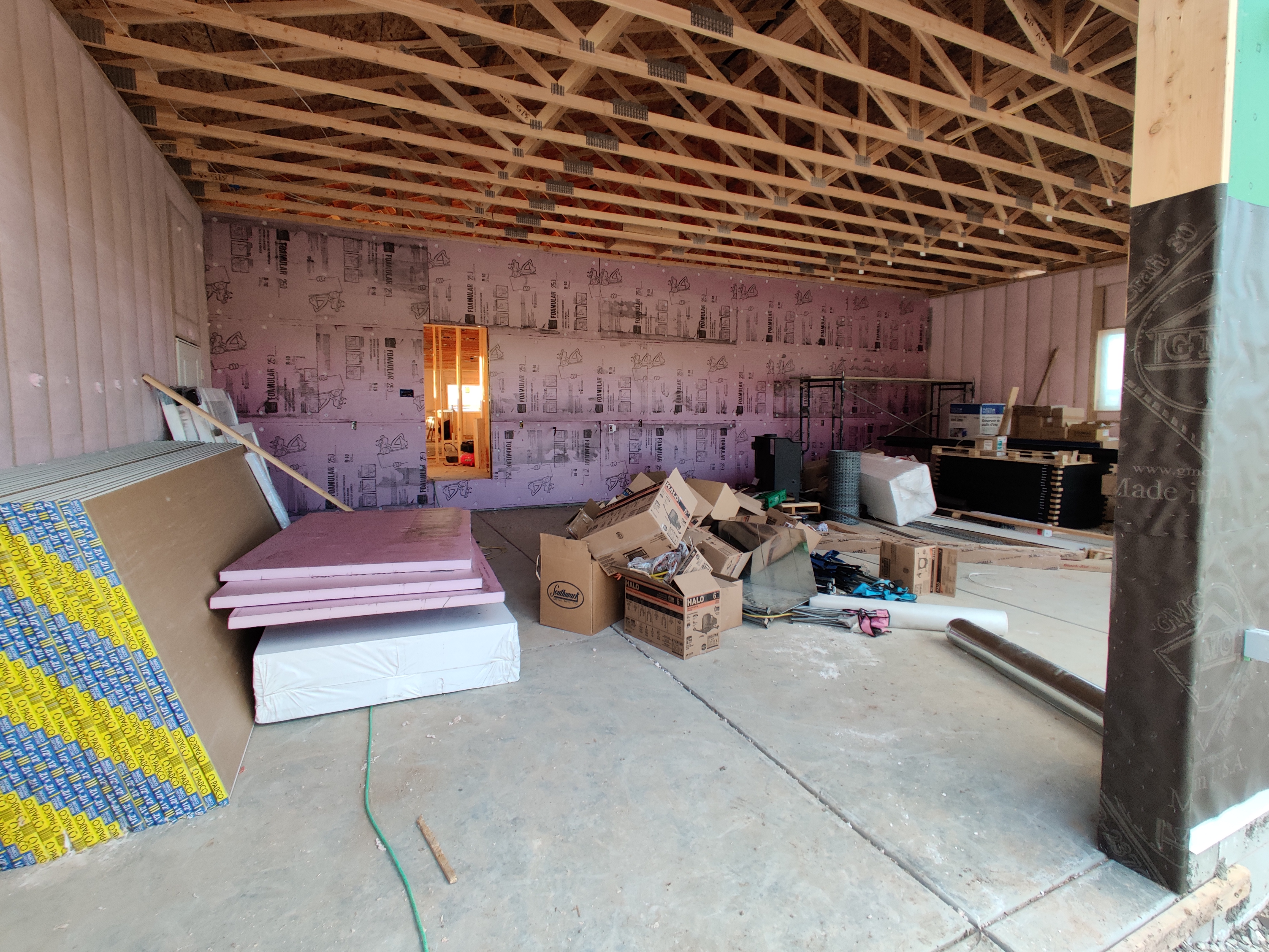 Garage insulation