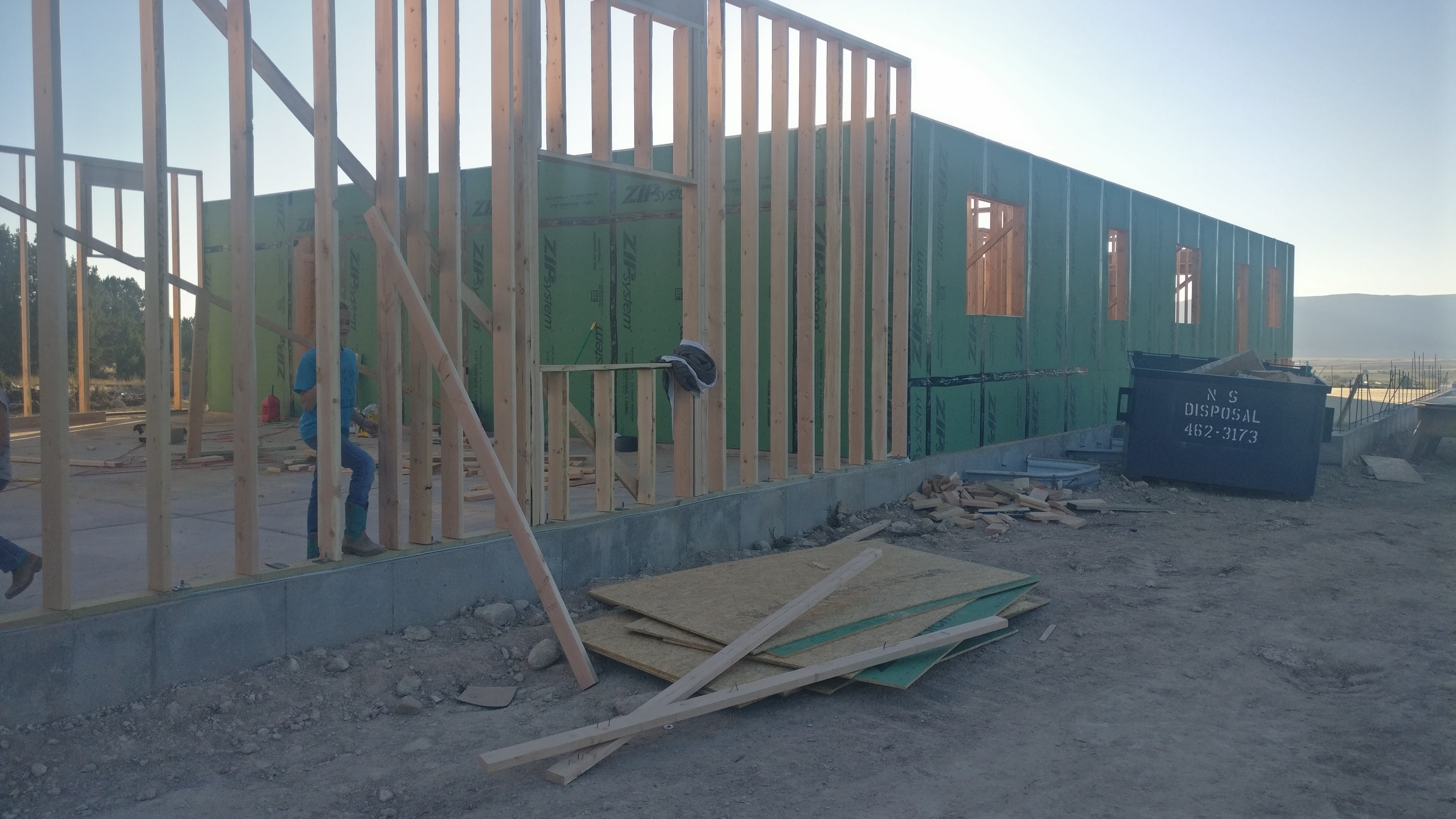 Main house air sealed separately from garage