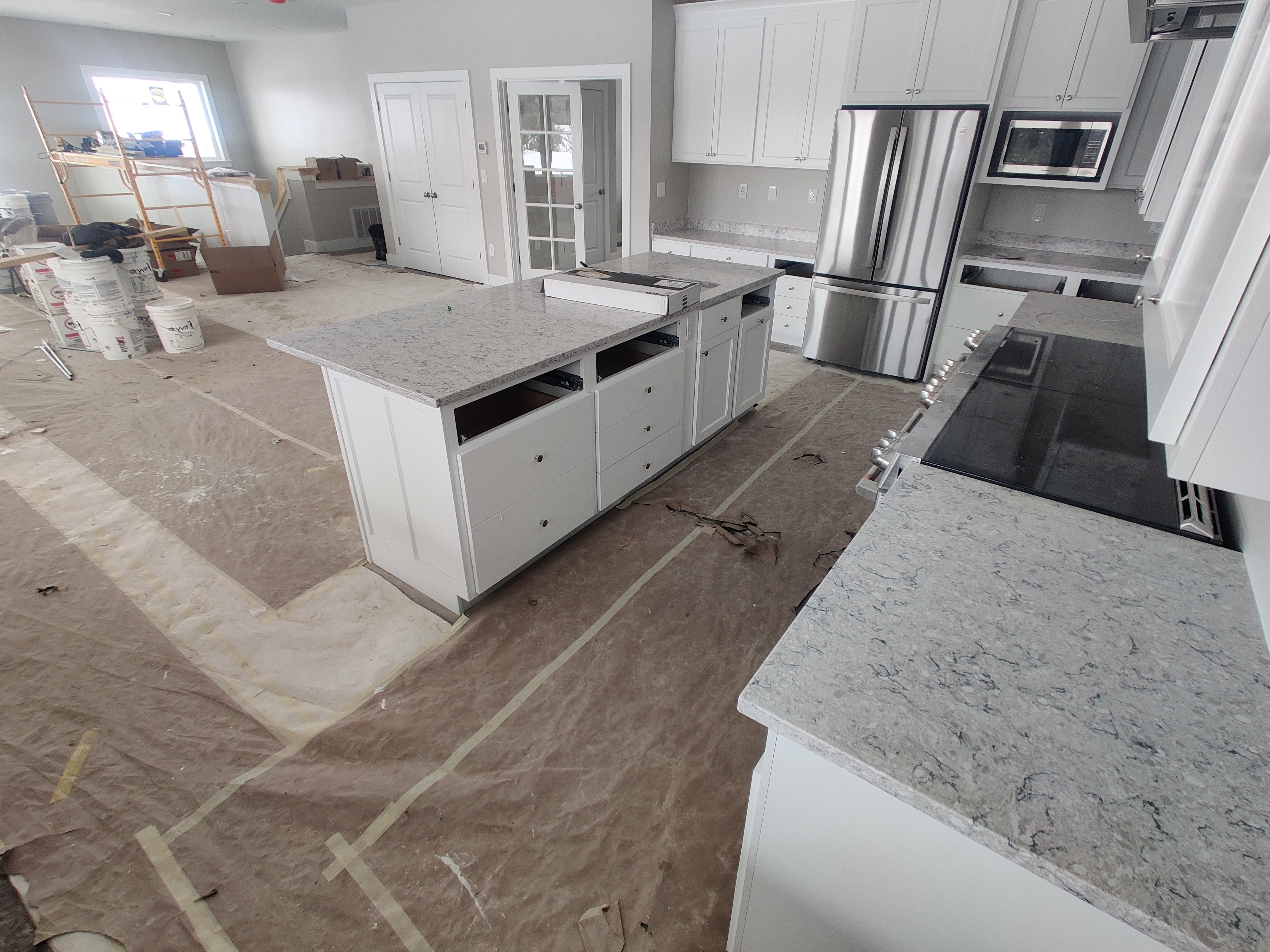 Kitchen looking North